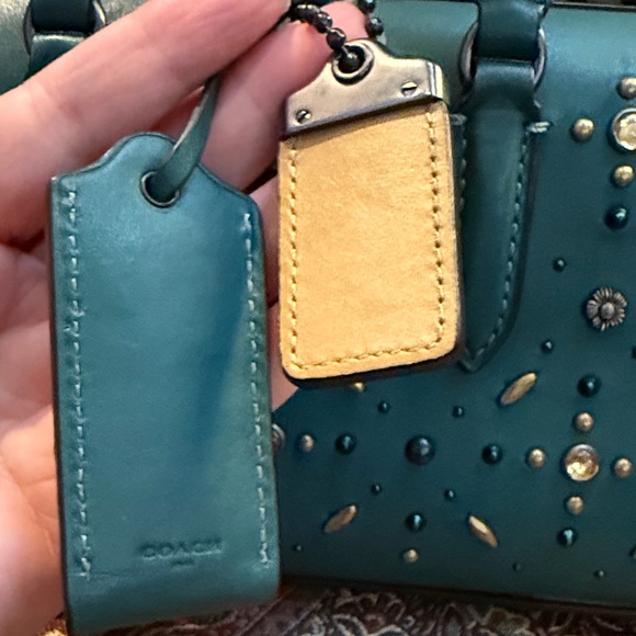 Coach 1941 Kisslock Satchel With Prairie Rivets Limited Edition - Picture 12 of 16